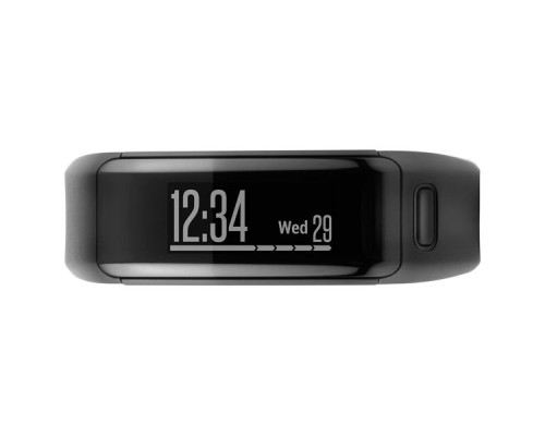 Смарт-браслет Garmin Vivosmart HR+ Black Regular