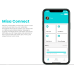 Социальный семейный робот компаньон с искусственным интеллектом Misa, голубой