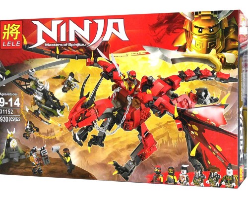 Конструктор LELE Ninja «Первый страж»  930 дет.