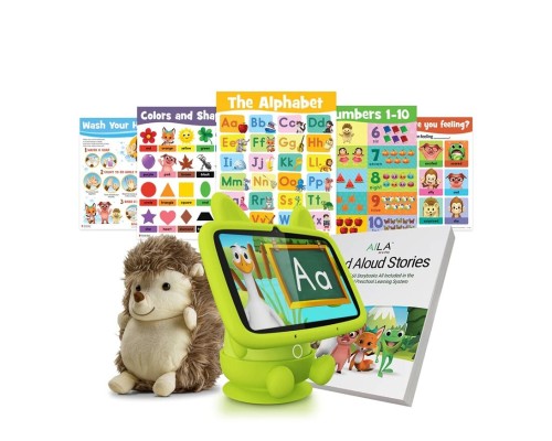 Интерактивный обучающий планшет с искусственным интеллектом AILA "Animal Island Learning Adventure" для изучения английского языка