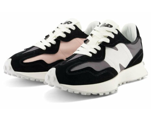  Кроссовки New Balance 327, размер 7 US, серый, черный