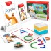 Обучающие настольные игры 4в1 Osmo "Little Genius Starter Kit" для iPhone и iPad, английский алфавит, рисование, переодевание, решение проблем