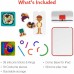 Обучающие настольные игры 4в1 Osmo "Little Genius Starter Kit" для iPhone и iPad, английский алфавит, рисование, переодевание, решение проблем