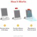 Обучающие настольные игры 4в1 Osmo "Little Genius Starter Kit" для iPhone и iPad, английский алфавит, рисование, переодевание, решение проблем