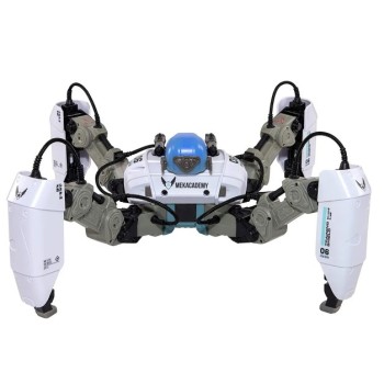 Игровой робот- паук с AR: Mekamon Berserker V2 Черный/ Белый Reach Robotics