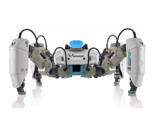 Игровой робот- паук с AR: Mekamon Berserker V1 Черный/ Белый Reach Robotics