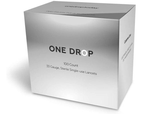 Универсальные ланцеты для глюкометра One Drop