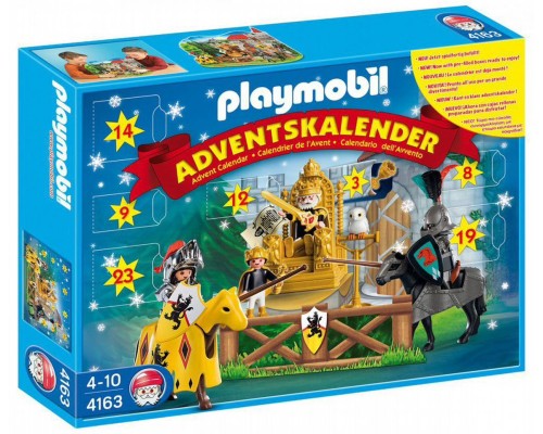 Конструктор Playmobil Адвент календарь Рыцарский турнир, арт.4163, 94 дет.