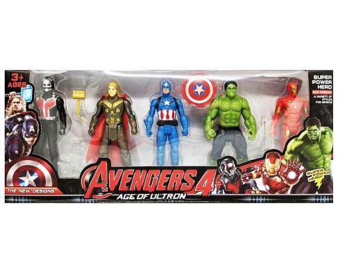 Набор фигурок "Мстители 4 Age of ultron"