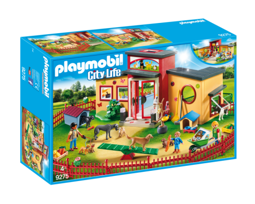 Конструктор Playmobil Гостиница для собак арт. 9275, 90 дет.