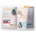 Робот Anki Cozmo с сумкой, набором цветных гусениц и книгой