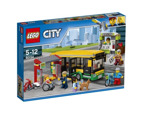 Конструктор Lego City Автобусная остановка, арт.60154, 337 дет.