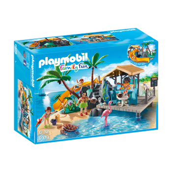 Конструктор Playmobil Бар на тропическом острове, арт.6979, 56 дет.