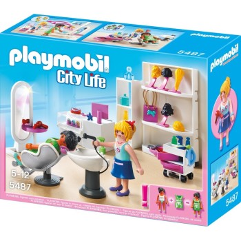 Конструктор Playmobil Салон красоты, арт.5487, 67 дет.