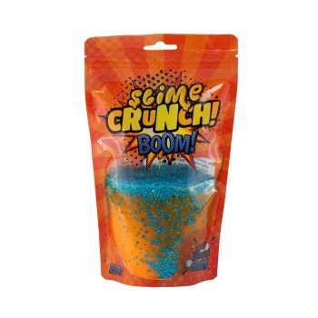 Слайм CRUNCH SLIME BOOM! с ароматом апельсина, 200 гр.