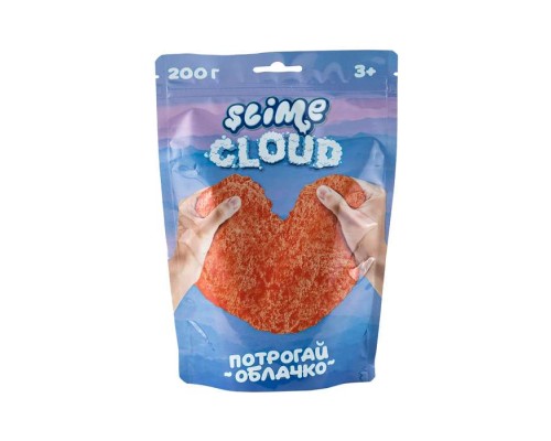 Слайм CLOUD SLIME с ароматом персика, 200 гр.