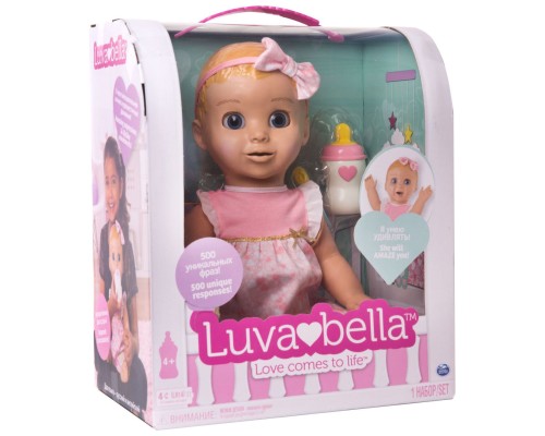 Умная кукла LUVABELLA SPIN MASTER светлые волосы