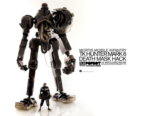 Фигурка Threea TK Hunter Death Mask Hack