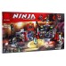 Конструктор NINJA Штаб-квартира сынов Гармадона Арт. 10804, 558 деталей