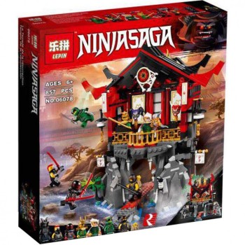 Конструктор LEPIN NINJASAGA Храм Воскресения, Арт. 06078, 857 деталей