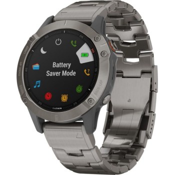 Часы Garmin fenix 6 Sapphire titanium