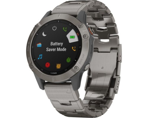 Часы Garmin fenix 6 Sapphire titanium