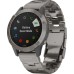 Часы Garmin fenix 6 Sapphire titanium