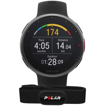 Смарт-часы Polar Vantage V2 черные + Polar H10