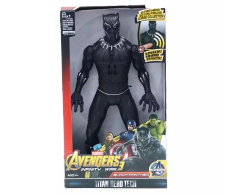 Фигурка Black Panther Черная Пантера 30 см