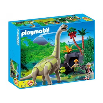 Конструктор Playmobil Брахиозавр Динозавры, арт.4172, 9 дет.
