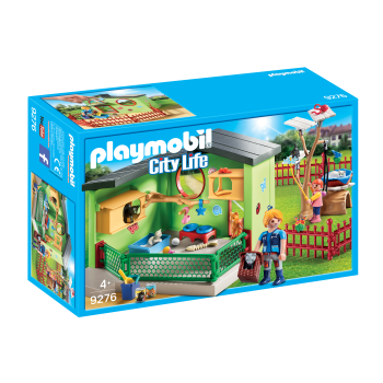 Конструктор Playmobil Отель для кошек арт.9276, 76 дет.