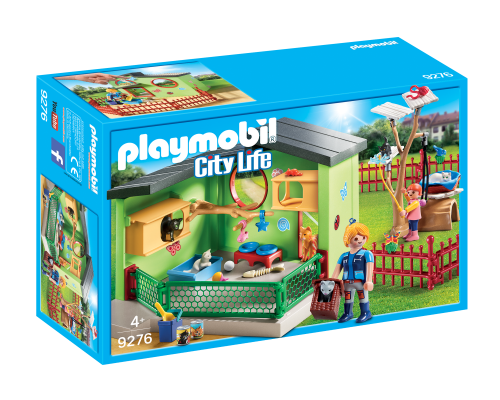 Конструктор Playmobil Отель для кошек арт.9276, 76 дет.
