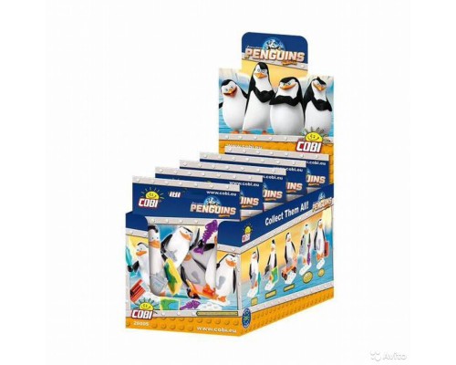 Cobi 26005 Пингвины Мадагаскара фигурки