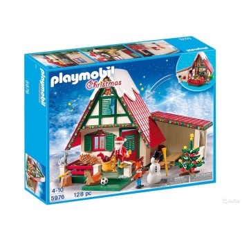 Конструктор Playmobil  Дом Деда Мороза, арт.5976, 128 дет.