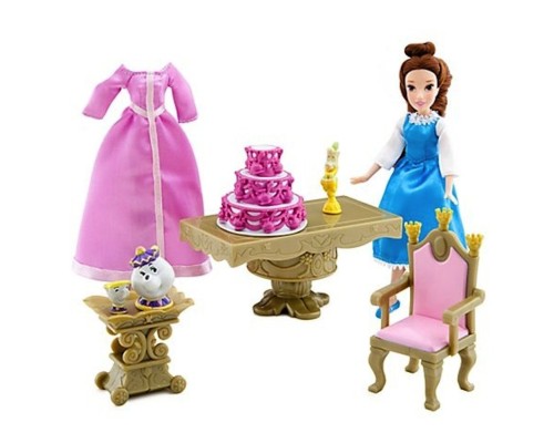 Набор Disney Mini Belle Princess Doll Play Set from Beauty and the Beast