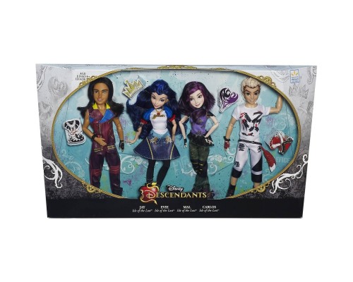 Набор кукол Disney Descendants 3 Isle of The Lost Collection 4 pack dolls
