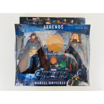 Фигурки Captain Marvel & Doctor Strange Marvel
