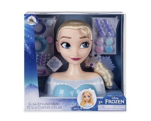Эльза Холодное сердце голова для причёсок Disney
