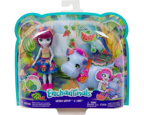 Кукла Enchantimals Бегемот