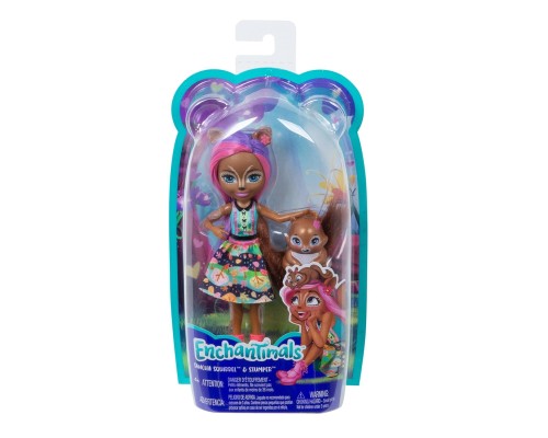 Кукла Enchantimals Sancha Souirrel & Stumper