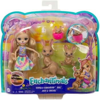 Набор Enchantimals Royals Семья кенгуру