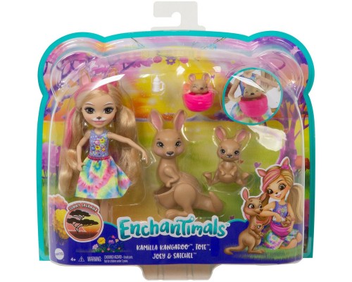 Набор Enchantimals Royals Семья кенгуру