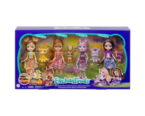 Набор Enchantimals Друзья в Солнечной Саванне