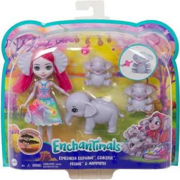 Набор Enchantimals Royals Семья слонов