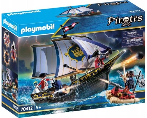 Конструктор Playmobil Корабль англичан арт.70412, 87 дет.