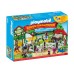 Конструктор Playmobil Адвент календарь Конная ферма арт.9262, 125 дет.