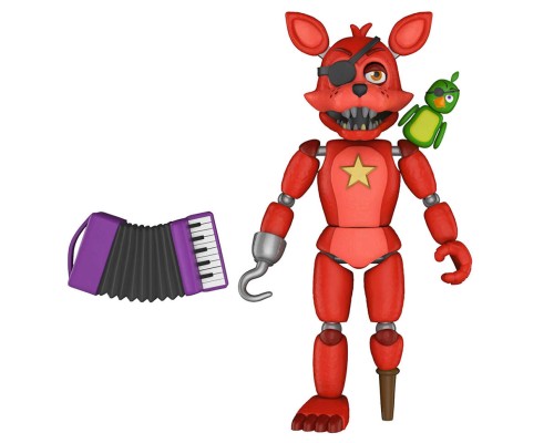 Фигурка Фокси с гармошкой и птичкой / Rockstаr Foxy "Pizza Simulator"