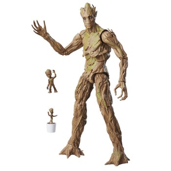 Набор фигурок Marvel Guardians of The Galaxy Groot Evolution