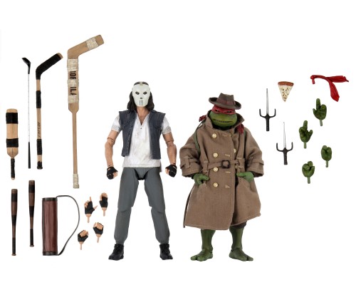Фигурка Neca TMNT Casey Jones Raphael in Disguise 2-Pack