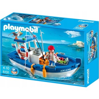 Конструктор Playmobil Рыбацкий Катер, арт.5131, 35 дет.